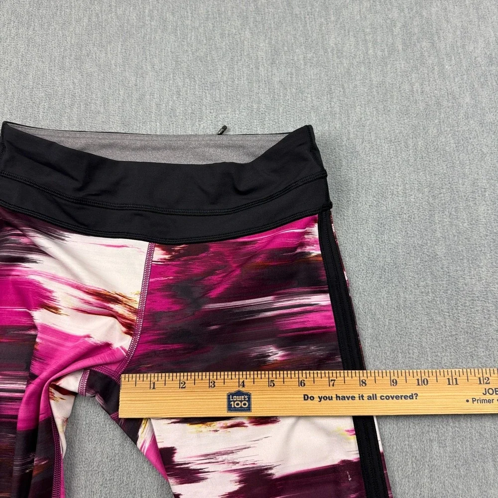 Lululemon Leggings Women 4‎ Pink Black Pace Tight 25